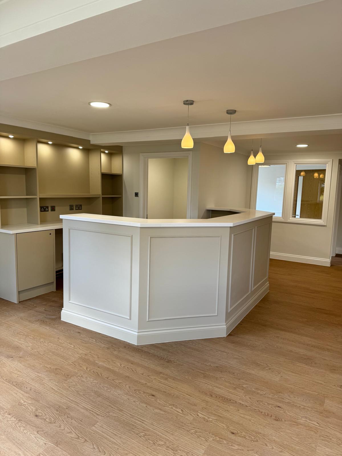 Belmont Healthcare bistro and social dining space