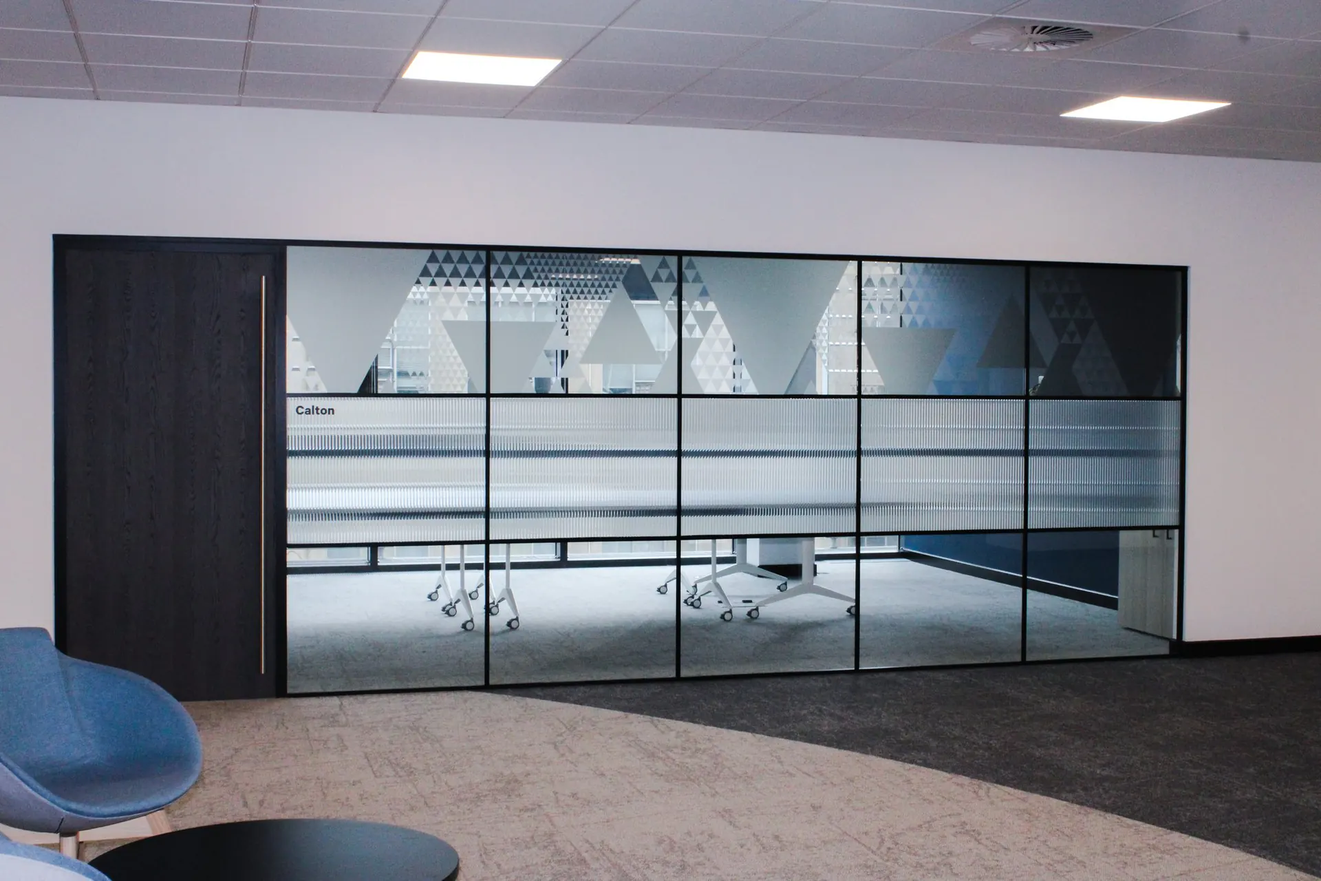 Azets Edinburgh Feature Lighting & Wall Graphics