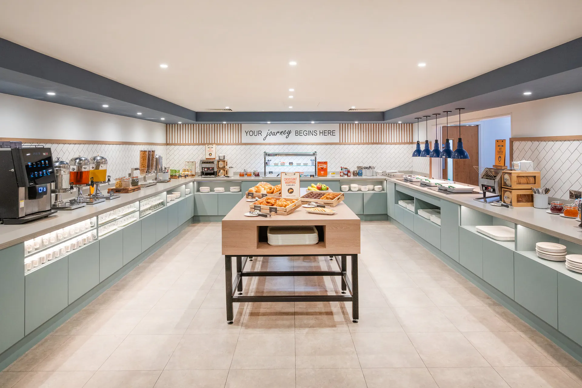 Hampton by Hilton Sheffield Buffet Counter
