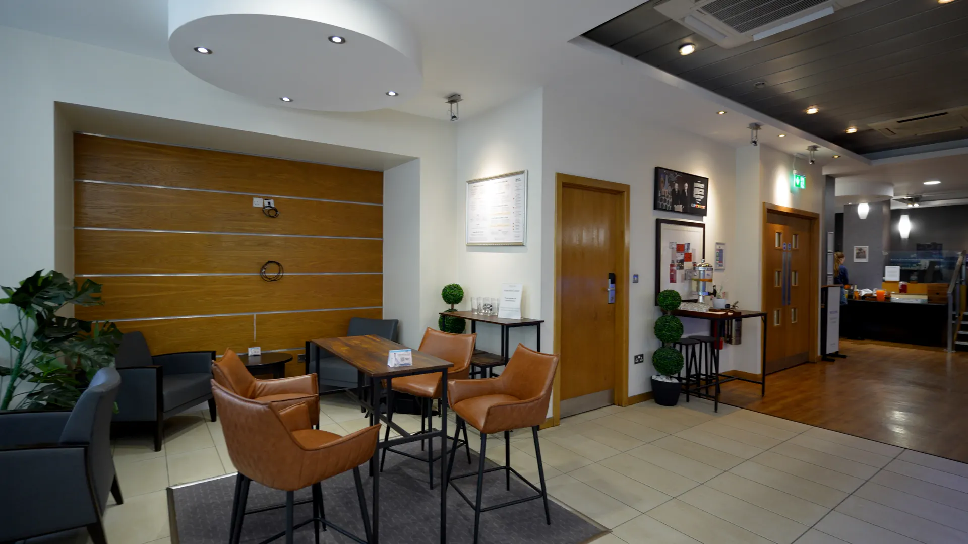 Lyf Glasgow Hotel Reception Area Before Refurbishment