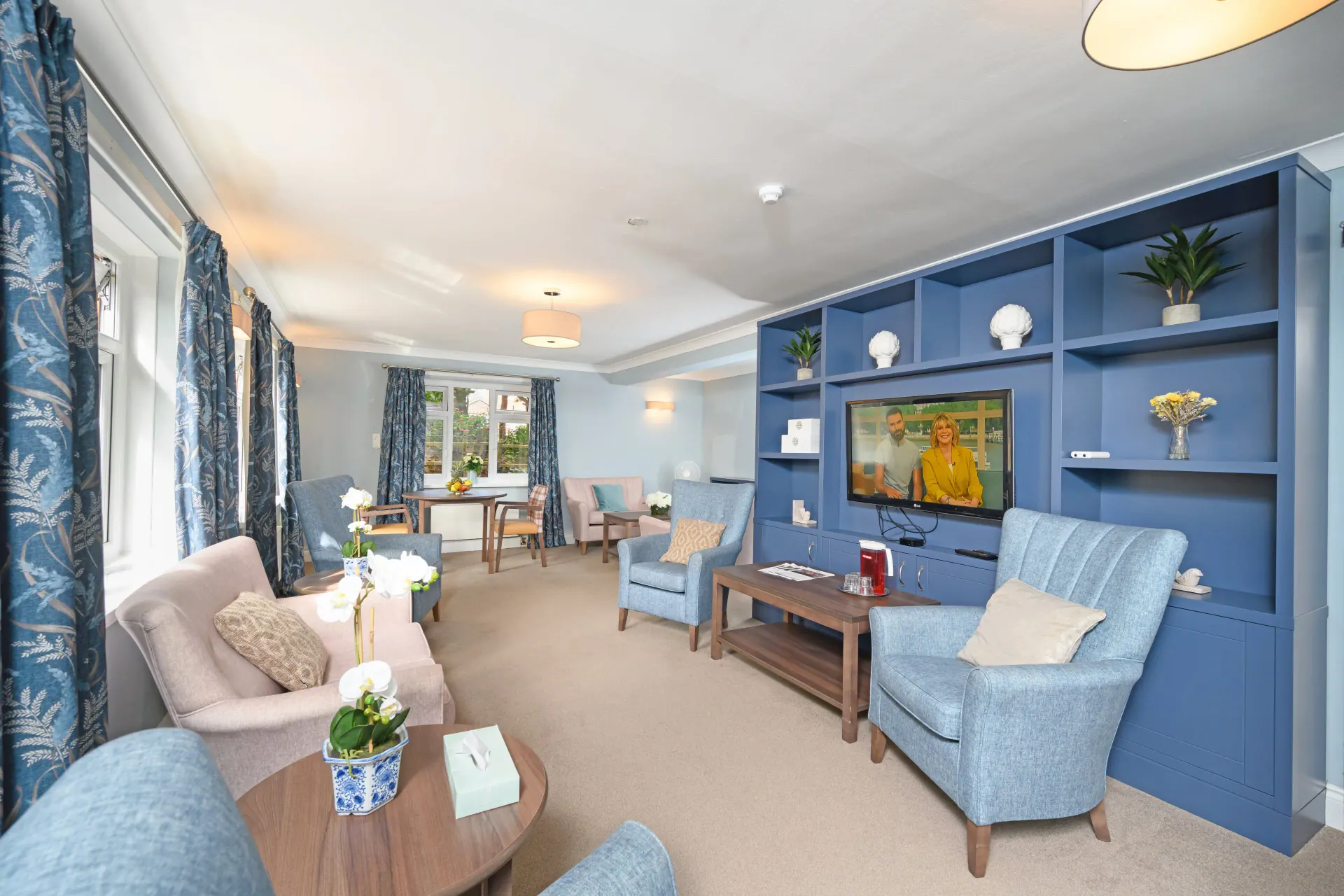 Riverwell Beck Resident Lounge & Media Wall