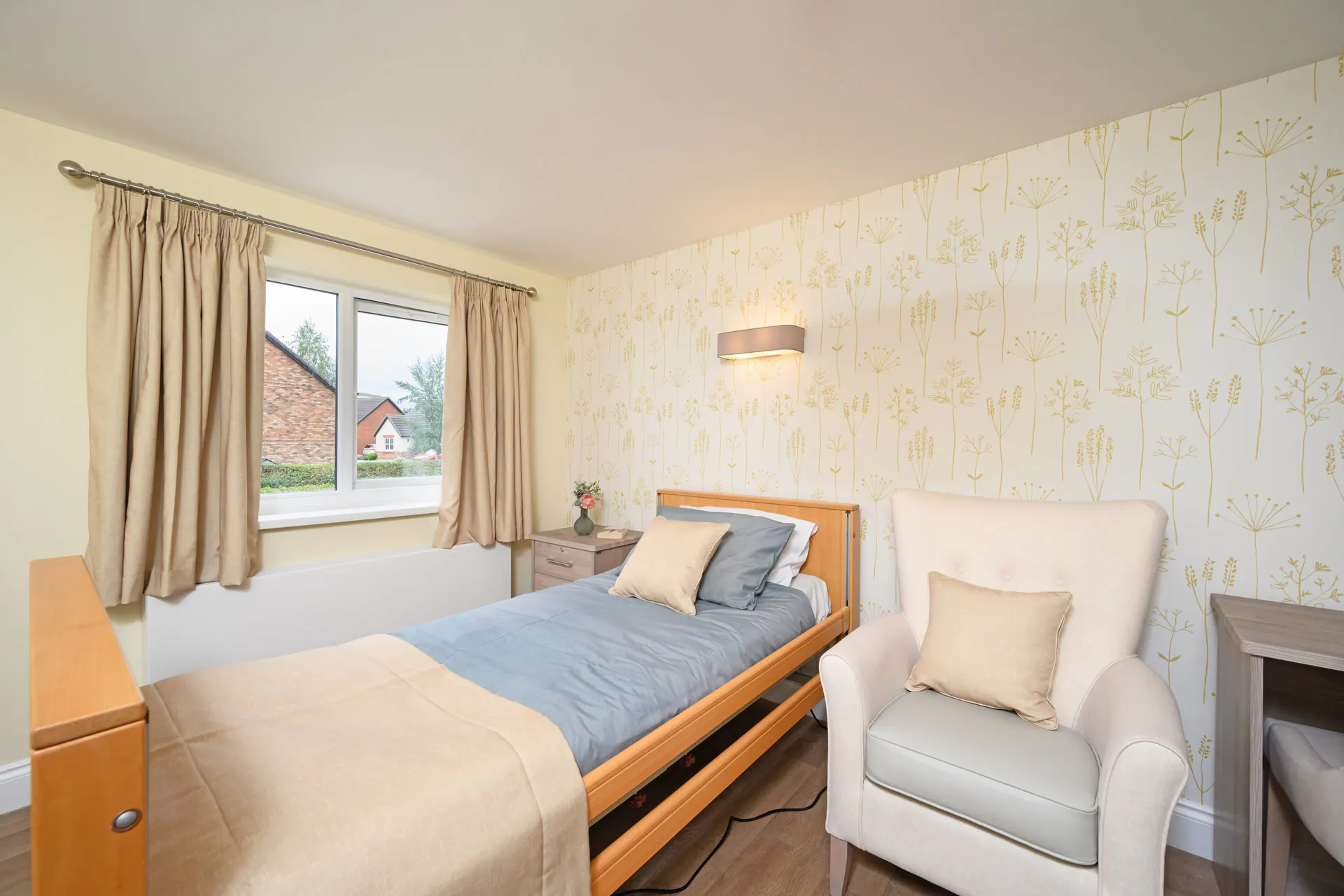 Riverwell Beck Refurbished Resident Bedroom