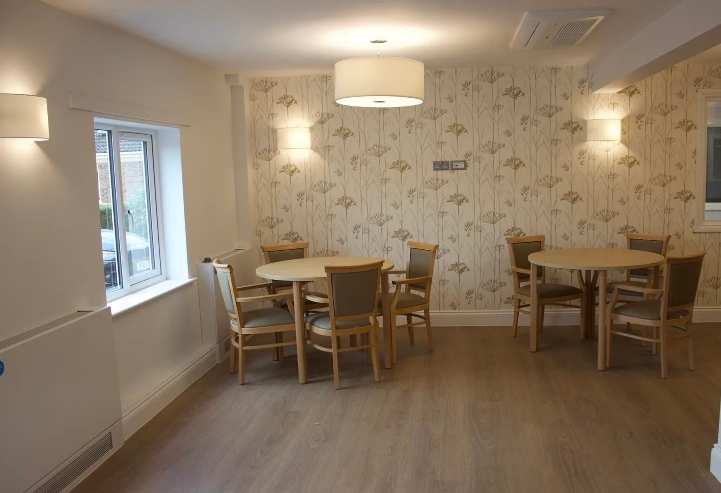 Wombwell Care Home Social Dining Space